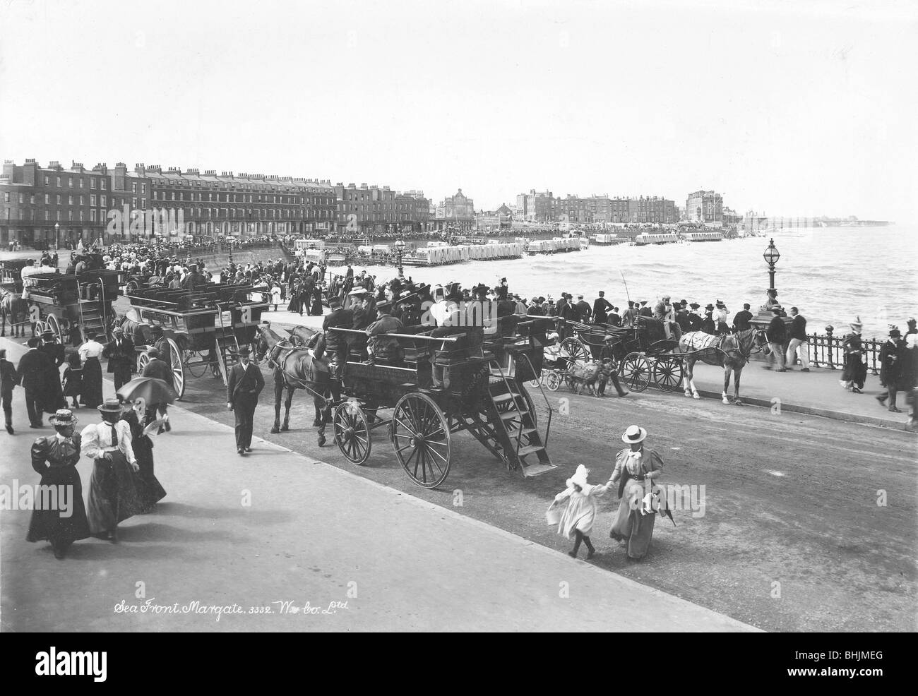 Carriages margate kent 1890 1910 hires stock photography and images