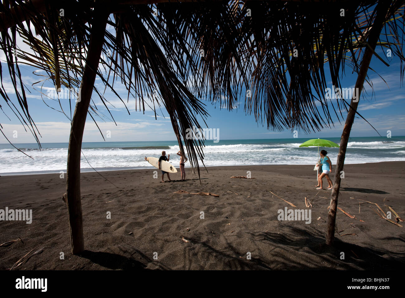 Playa Hermosa, Puntarenas, Costa Rica Stock Photo