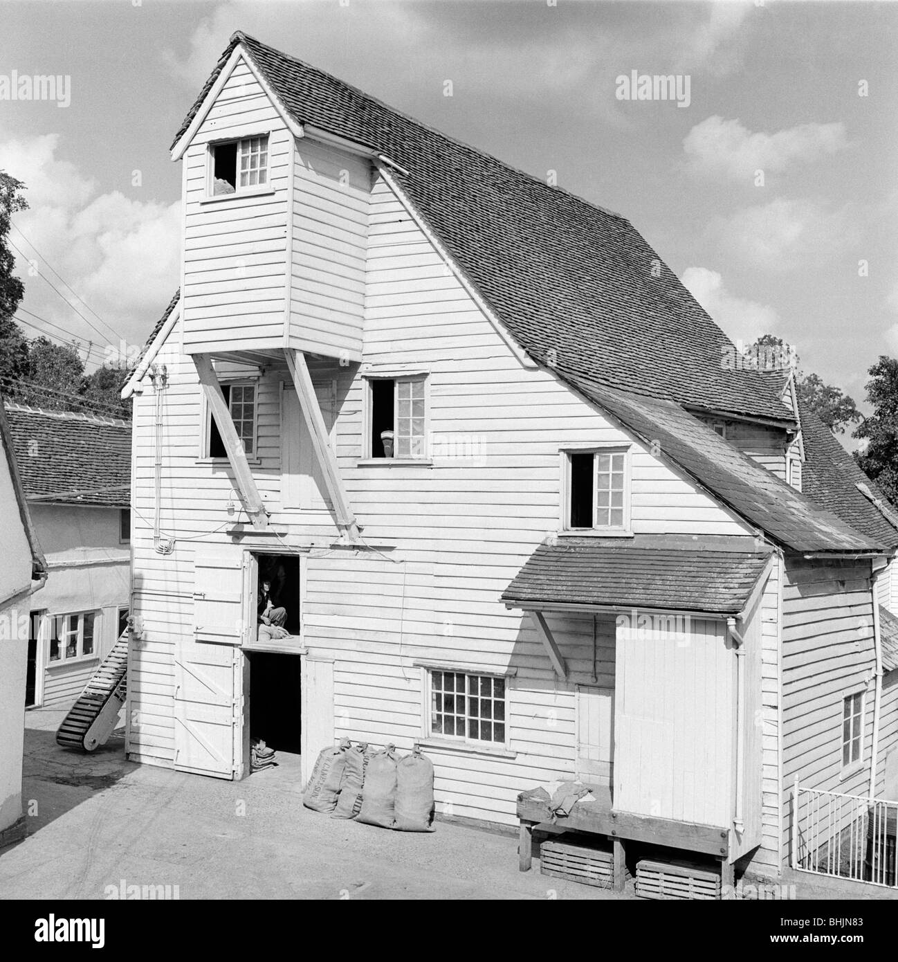 Bradford Mill, Bocking, Essex, 1945-1958. Artist: Eric de Maré Stock Photo