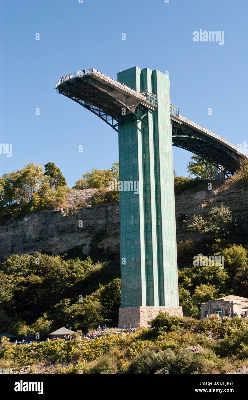 Prospect Point Park observation tower, Niagara Falls State Park, NY, USA Stock Photo