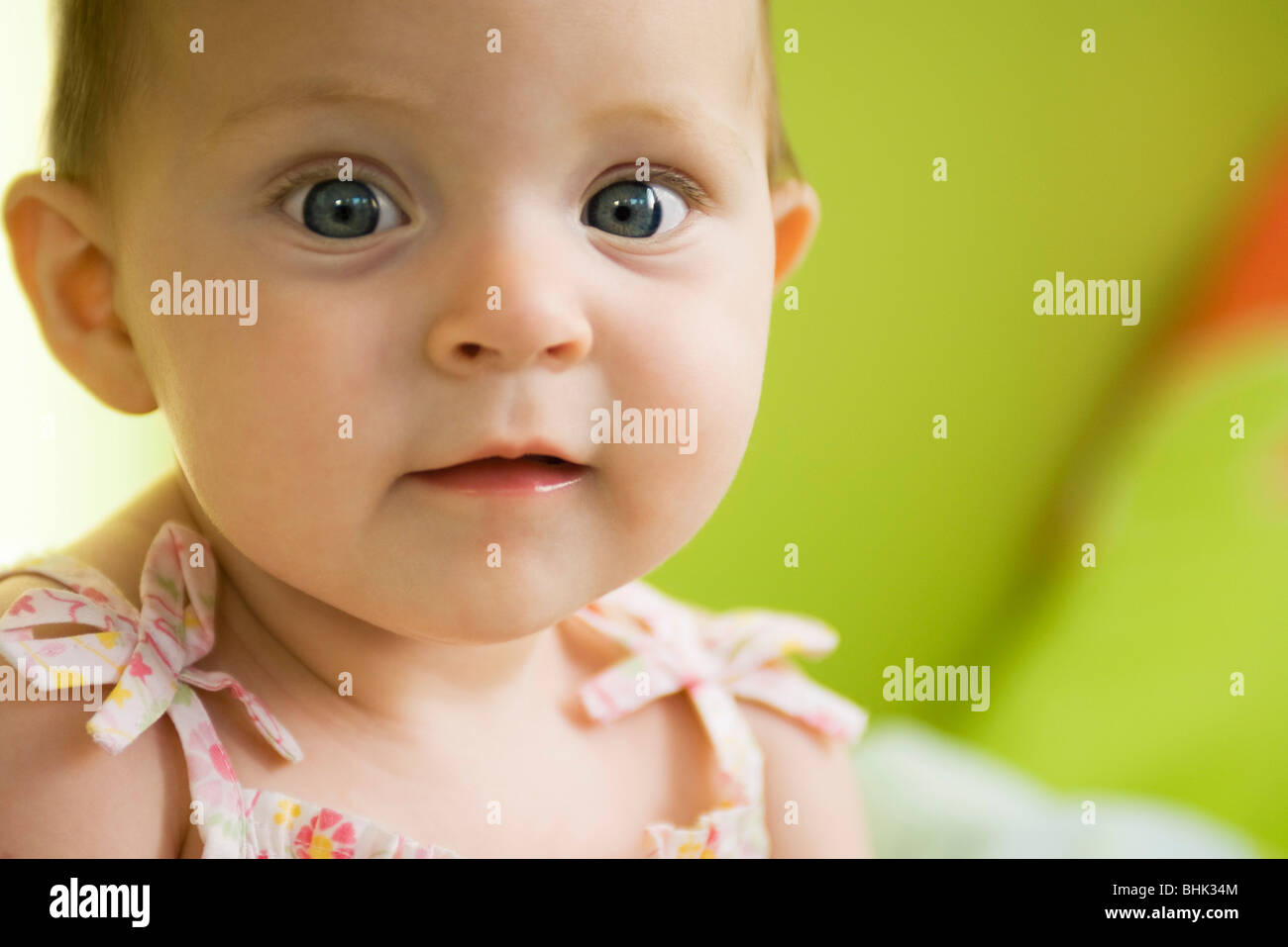 Infant girl, portrait Stock Photo - Alamy