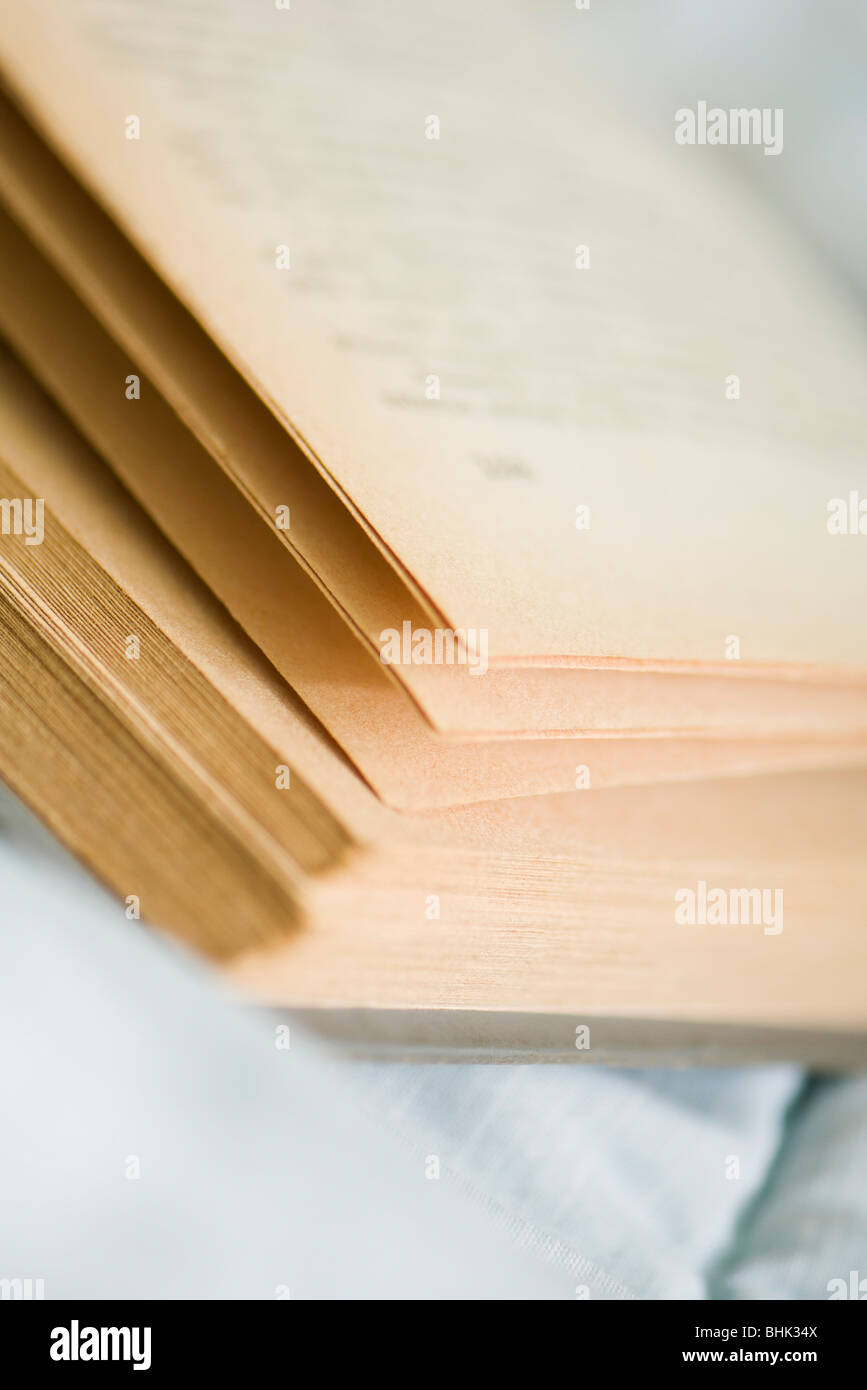 Pages of book Stock Photo