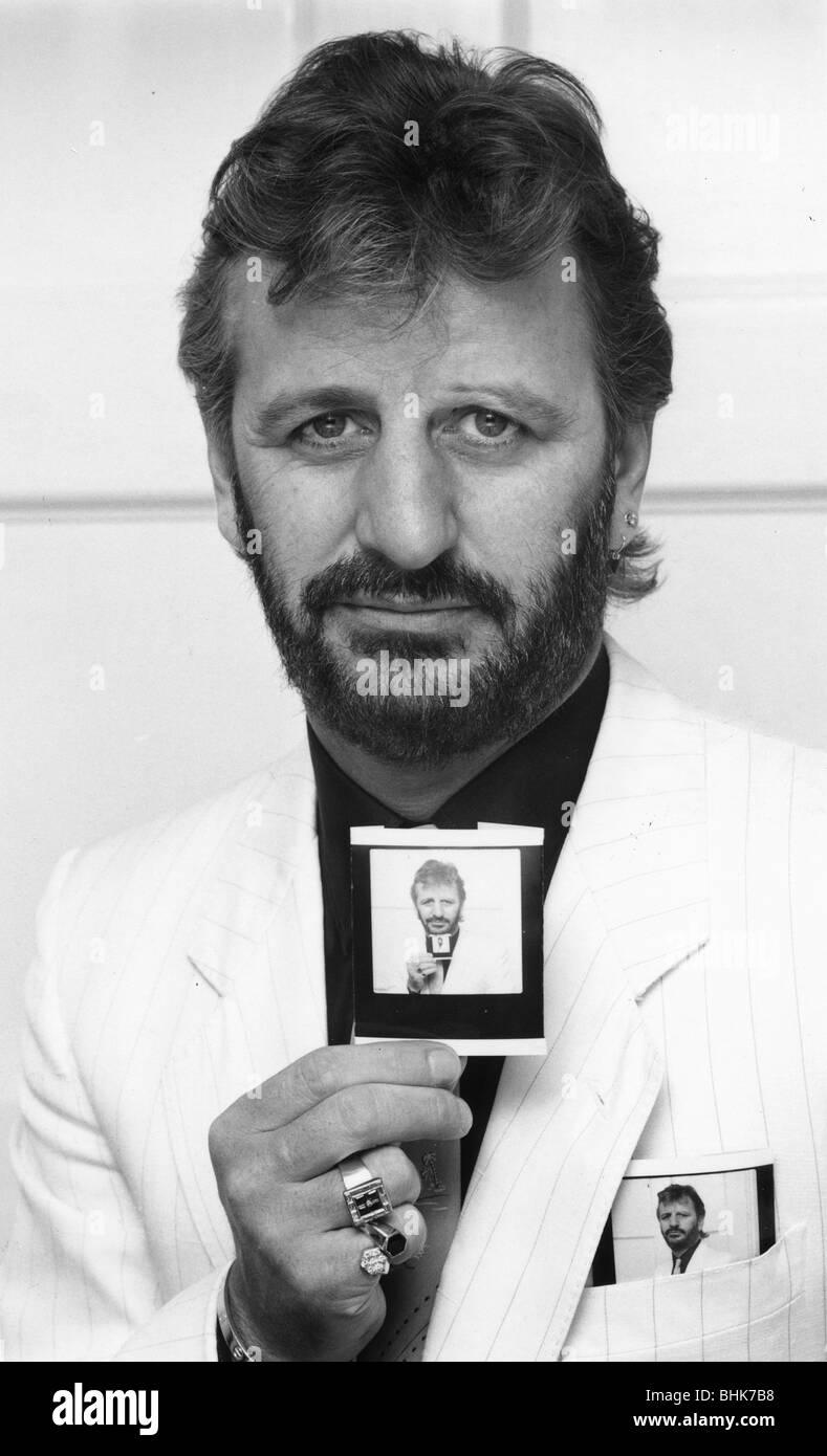 Ringo Starr (1940-), British musician and singer. Artist: Unknown Stock Photo