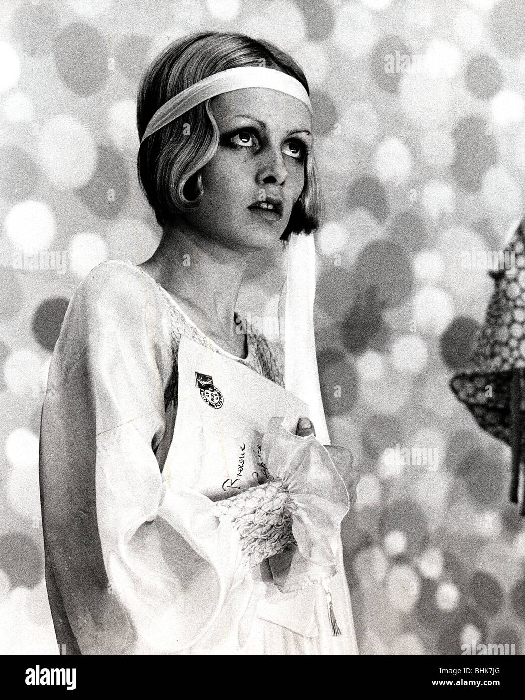 Twiggy Lawson (1949- ), British model, actress and singer, 1971. Artist: Unknown Stock Photo
