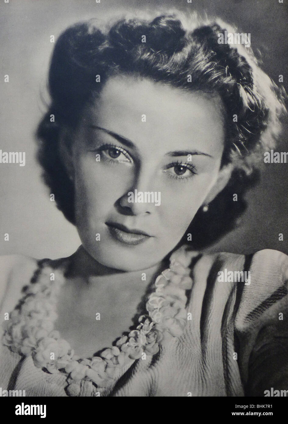 Baarova, Lida, 7.9.1914 - 27.10.2000, czech. actress, portrait, 1930s, , Stock Photo