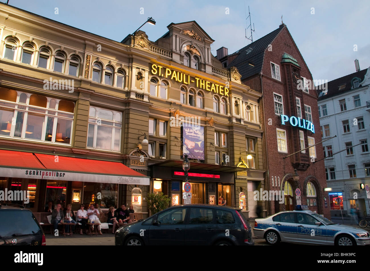 St.-Pauli-Theater, Davidwache, Reeperbahn, St. Pauli, Hamburg, Germany