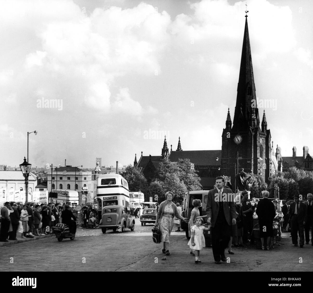 Birmingham bull ring 1960s High Resolution Stock Photography and Images