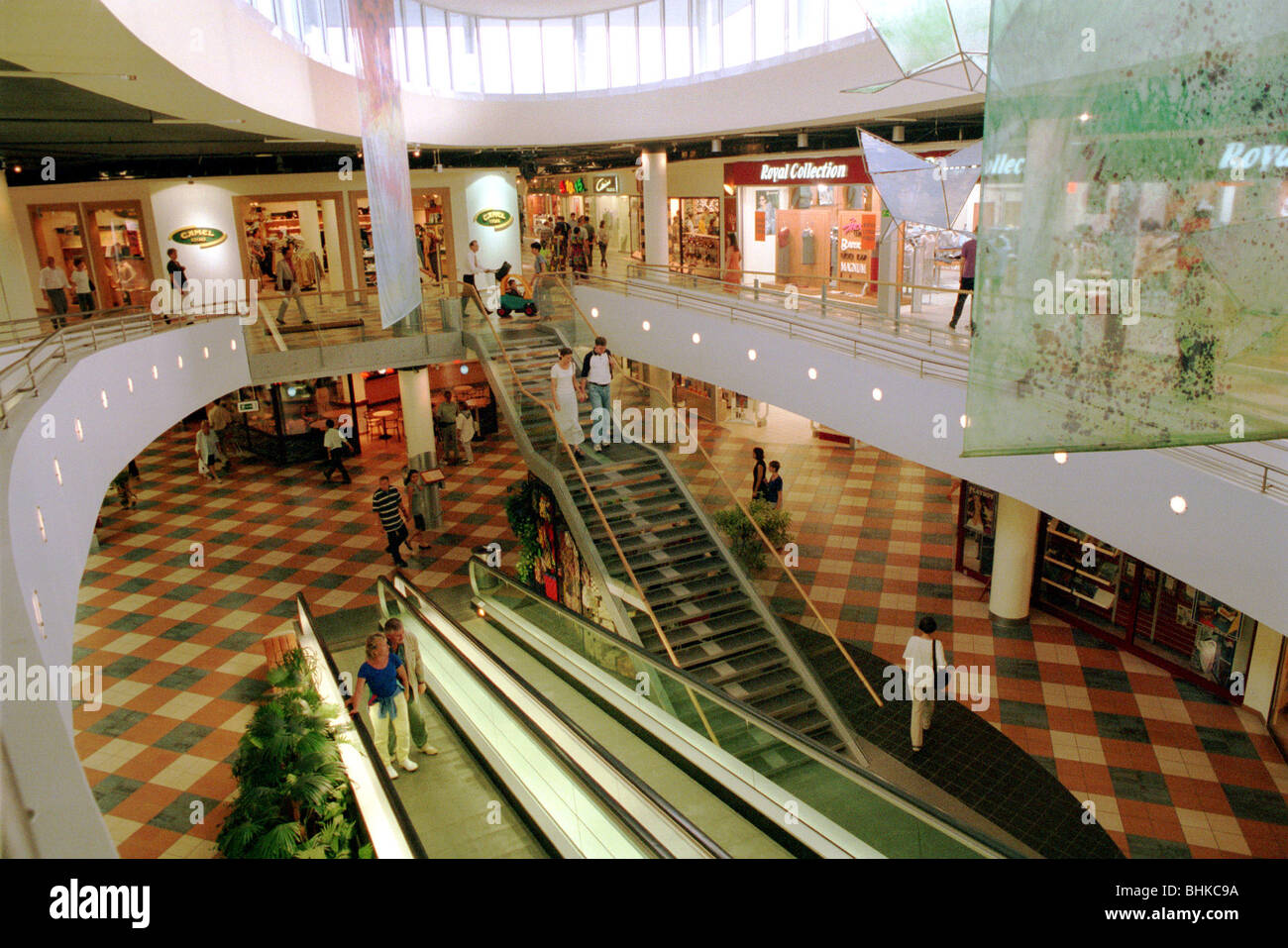 Shopping mall in Warsaw, Poland Stock Photo Alamy
