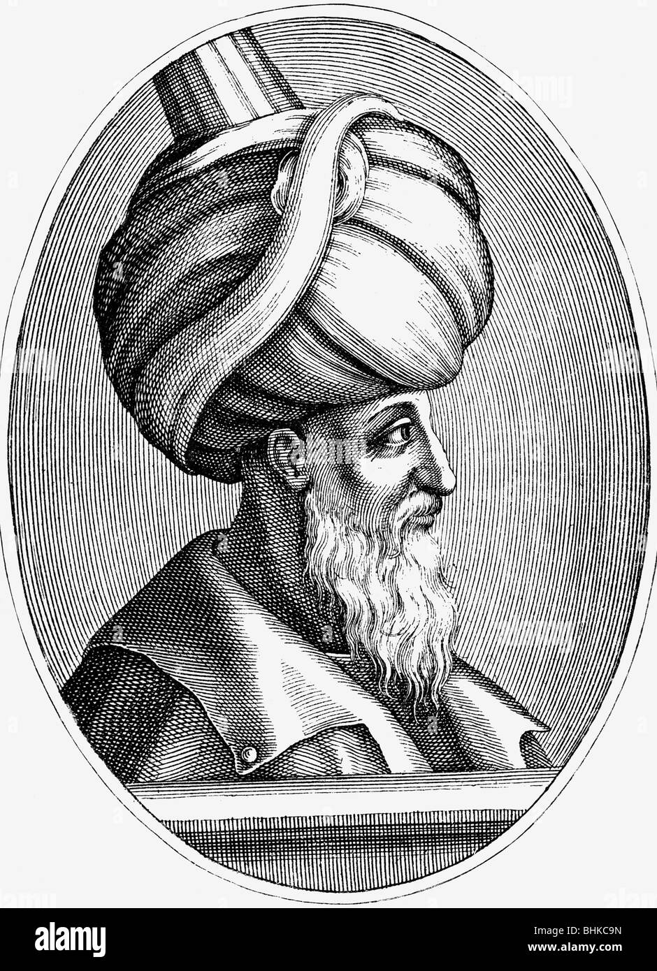 Suleiman I 'the Magnificent', circa 1495 - 27.4.1566, Sultan of the Ottoman Empire 1520 - 1566, portrait, copper engraving, 17th century, Artist's Copyright has not to be cleared Stock Photo