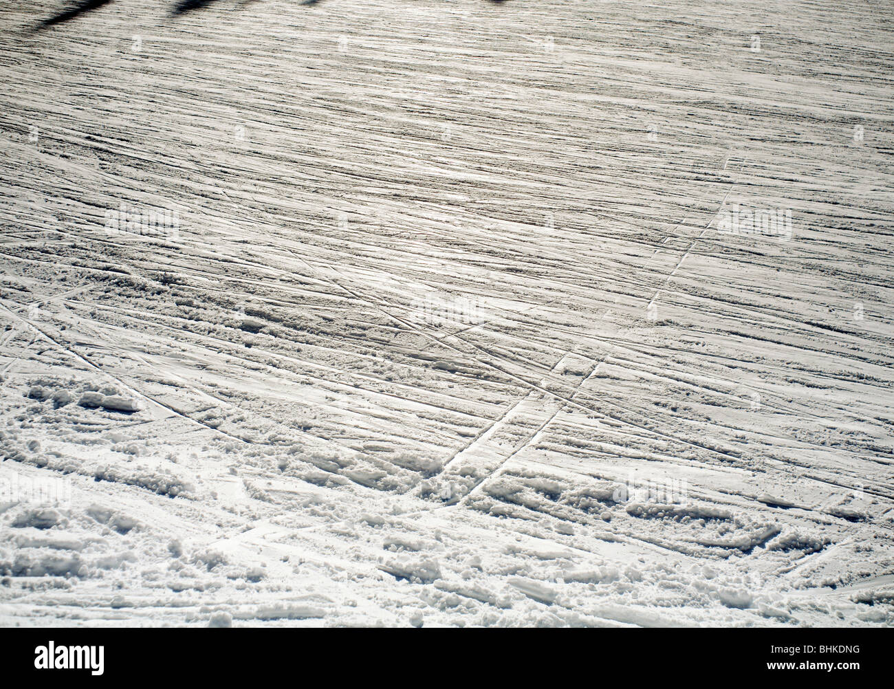 Piste ski tracks on hi-res stock photography and images - Alamy