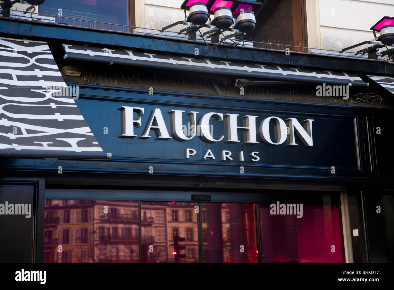 Paris France, Shopping Luxury Products Fauchon Store, Caviar from Iran TIns  on Display in Window, Rich Products Stock Photo - Alamy