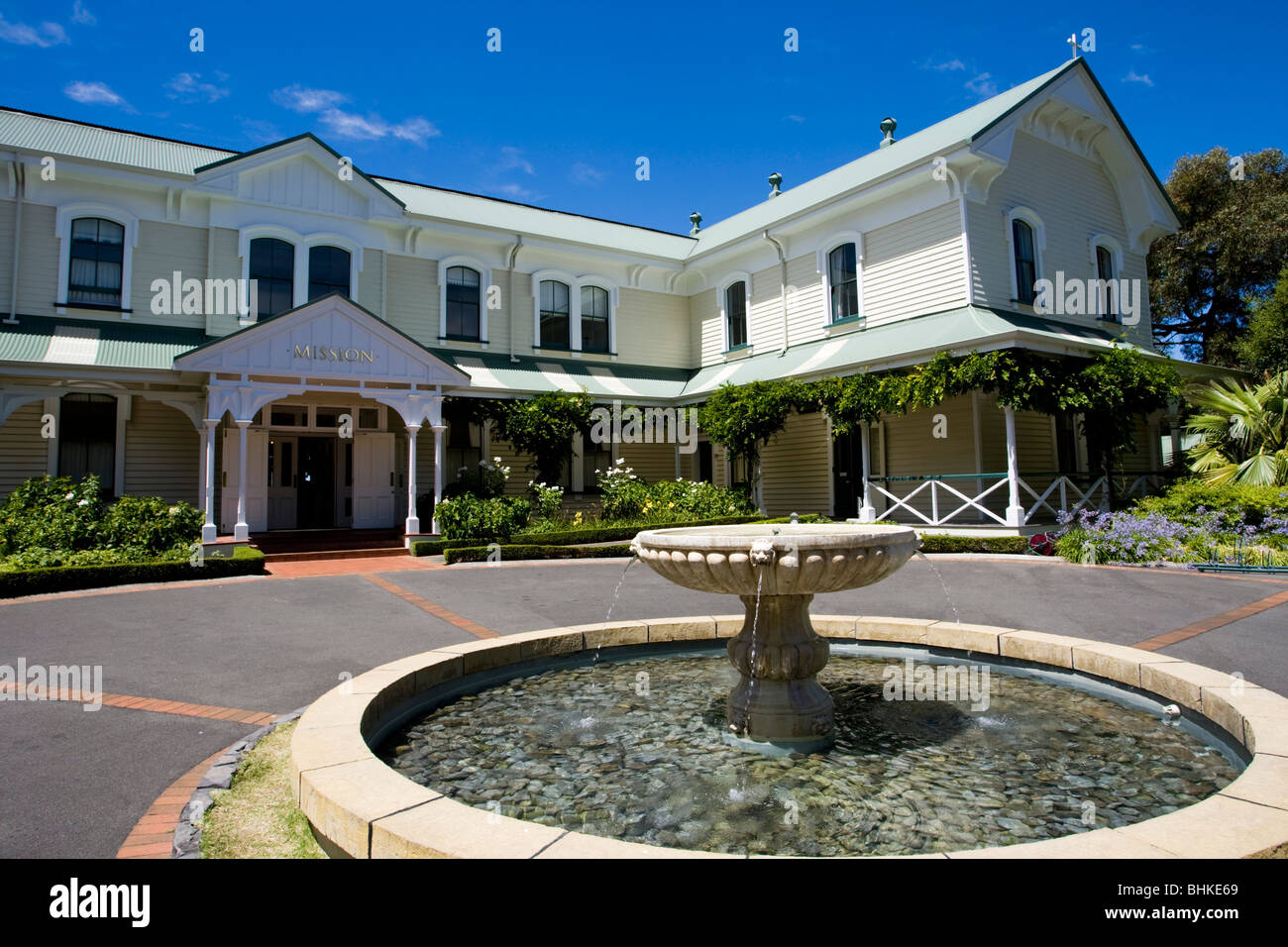 Mission Estate Vineyard, Napier, New Zealand Stock Photo Alamy