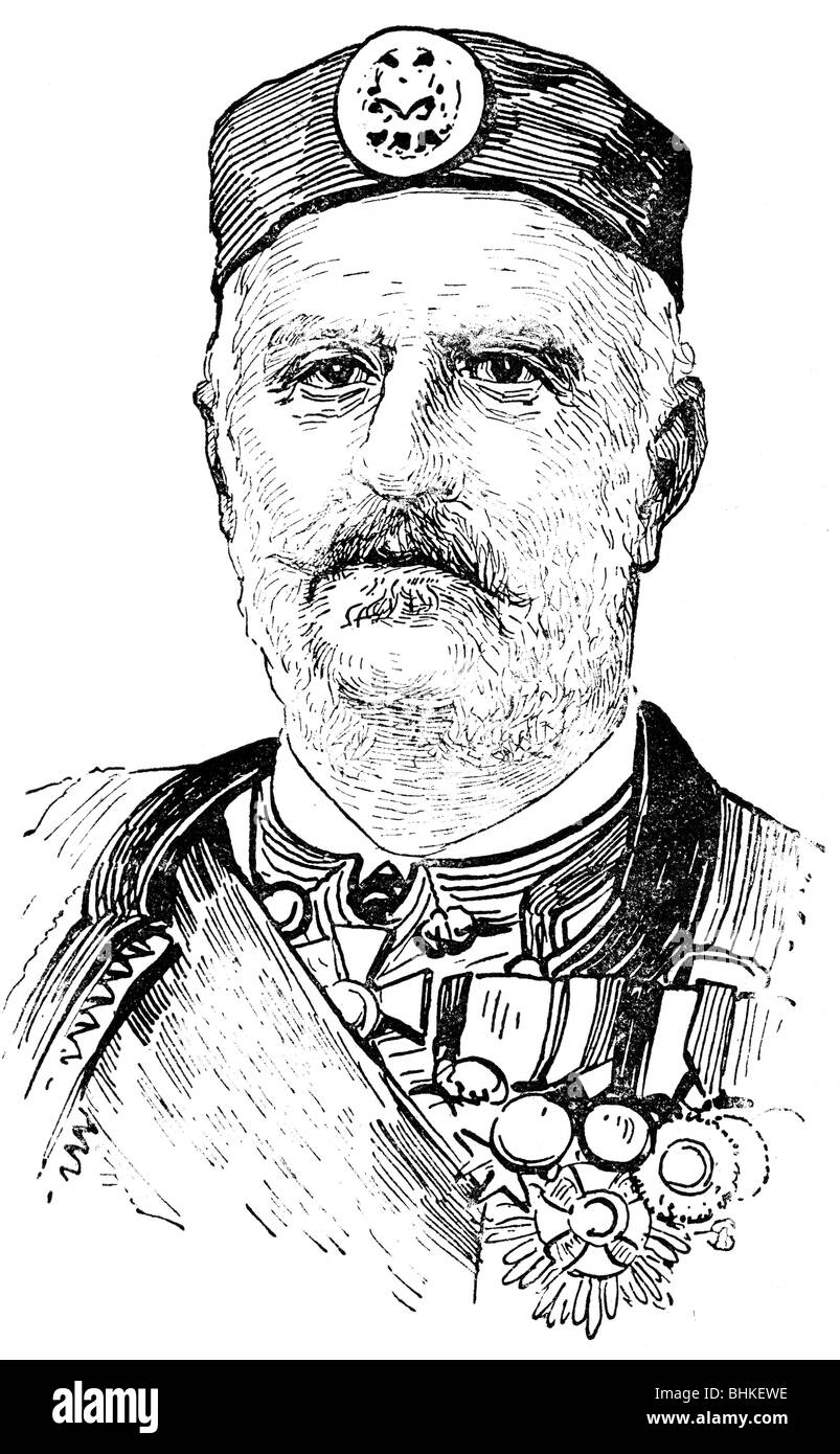 Nicholas I, 25.9.1841 - 1.3.1921, Prince of Montenegro , Stock Photo