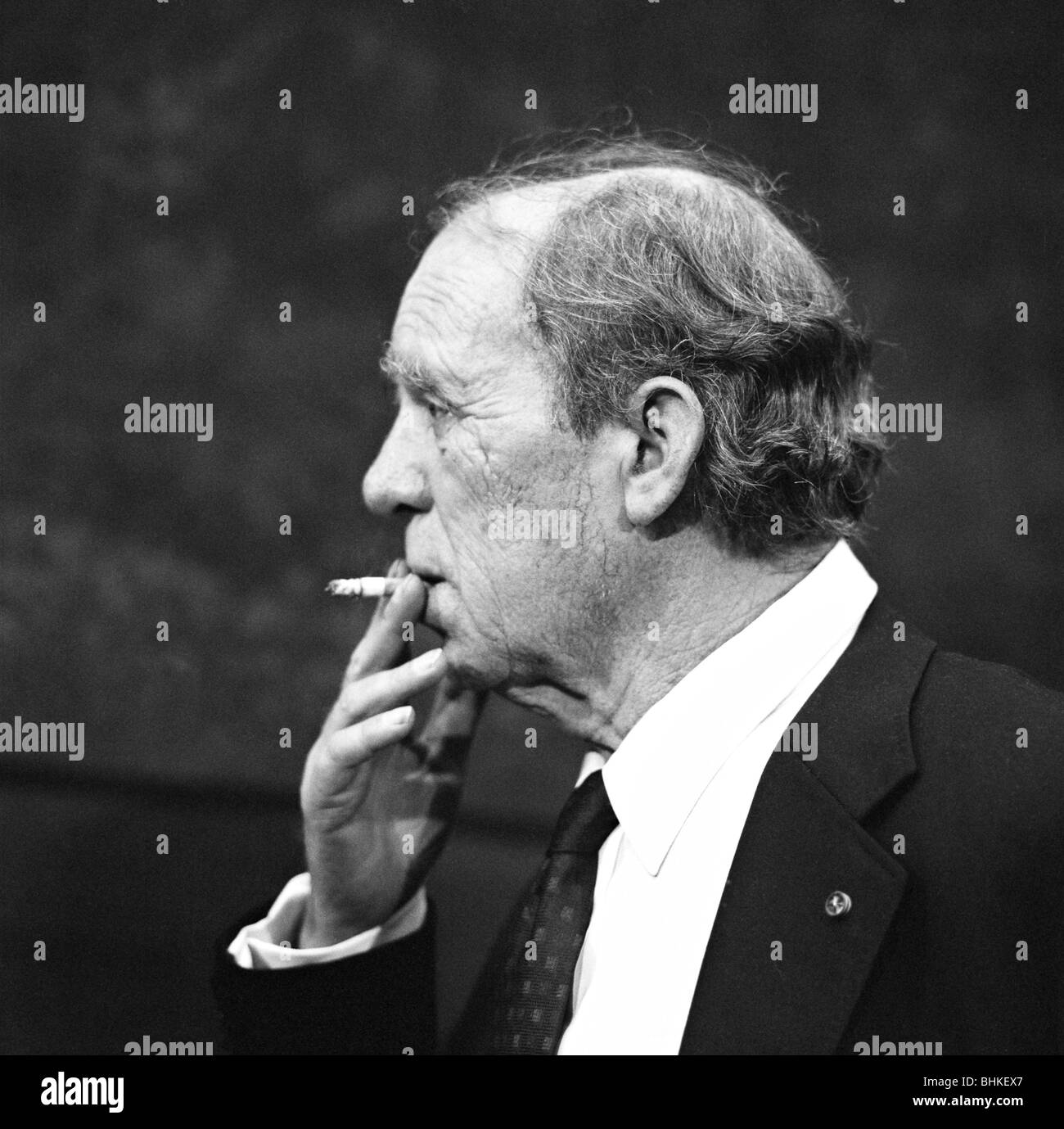 Boell, Heinrich, 21.12.1917 - 16.7.1985, German author / writer, portrait, 29.4.1983, Stock Photo