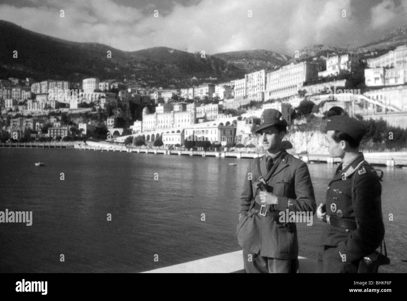 WWII Photo US Press Photographers near Rome Italy World War Two WW2 B&W 1323