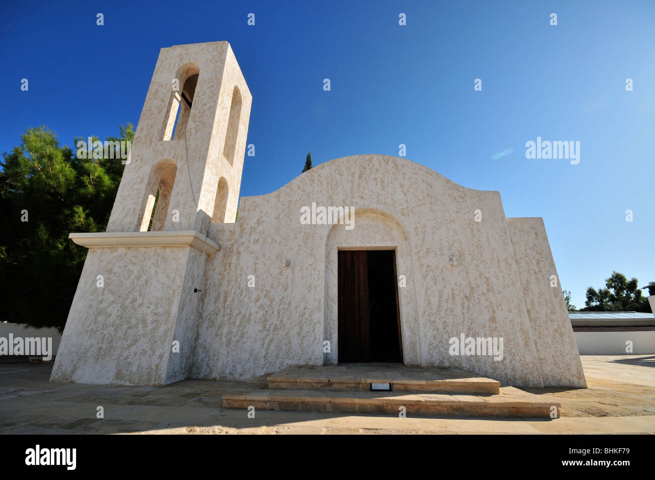 The chapel at Anassa hotel on Cyprus Stock Photo