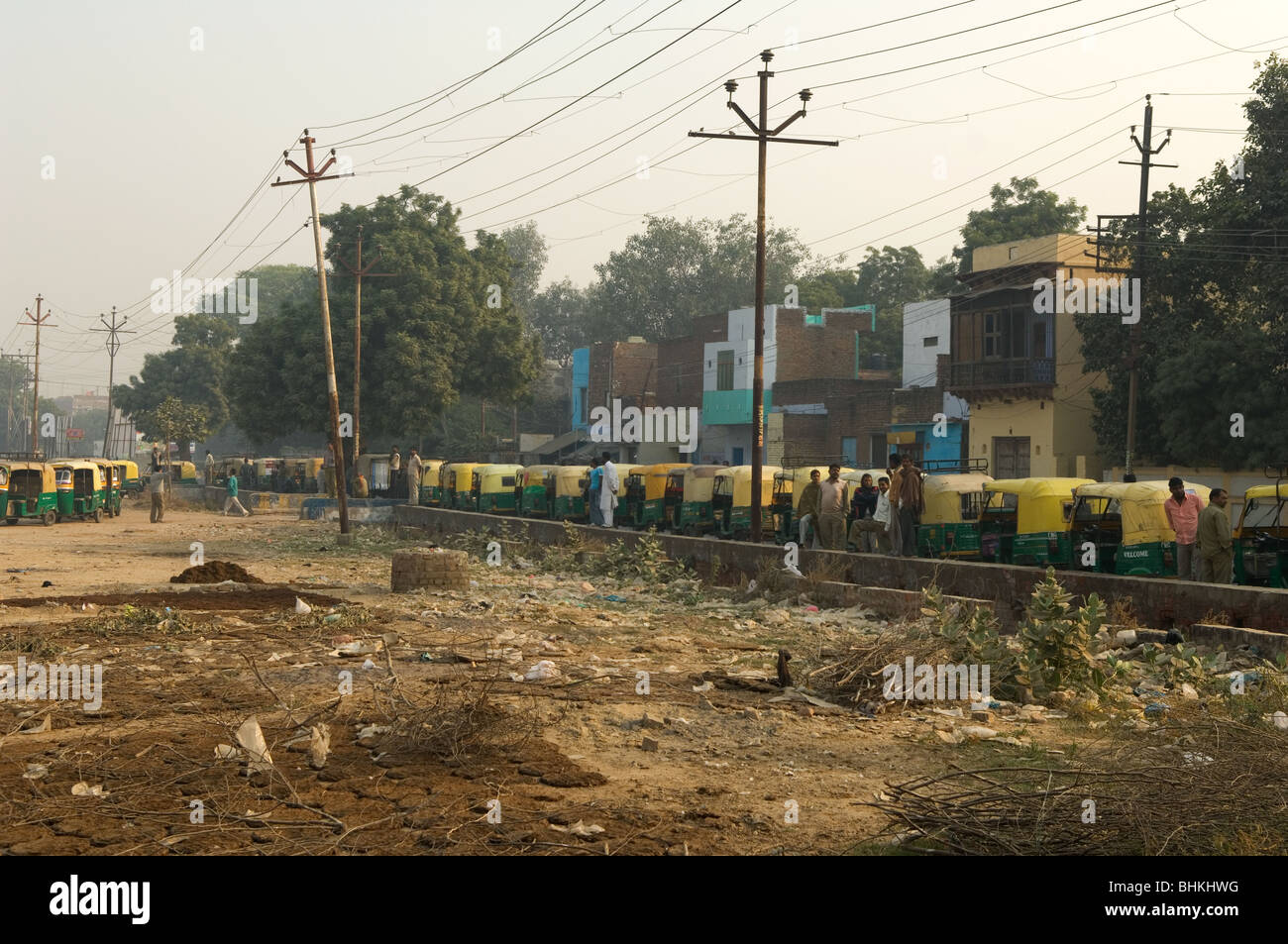 Tuc-tucs, Agra, Uttar Pradesh, India Stock Photo - Alamy