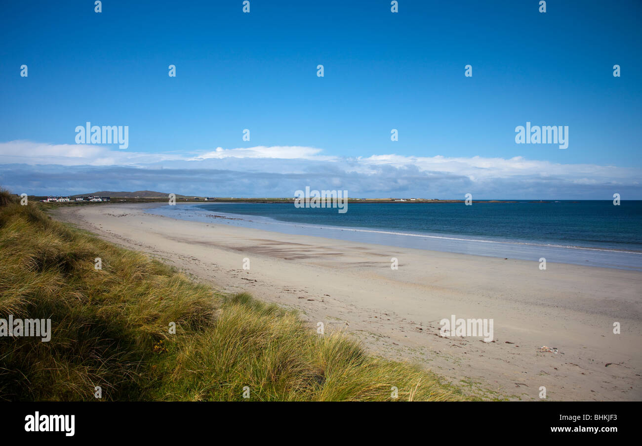 Scotland, Argyll & Bute, Inner Hebrides, Tiree, Balephetrish Beach Stock Photo