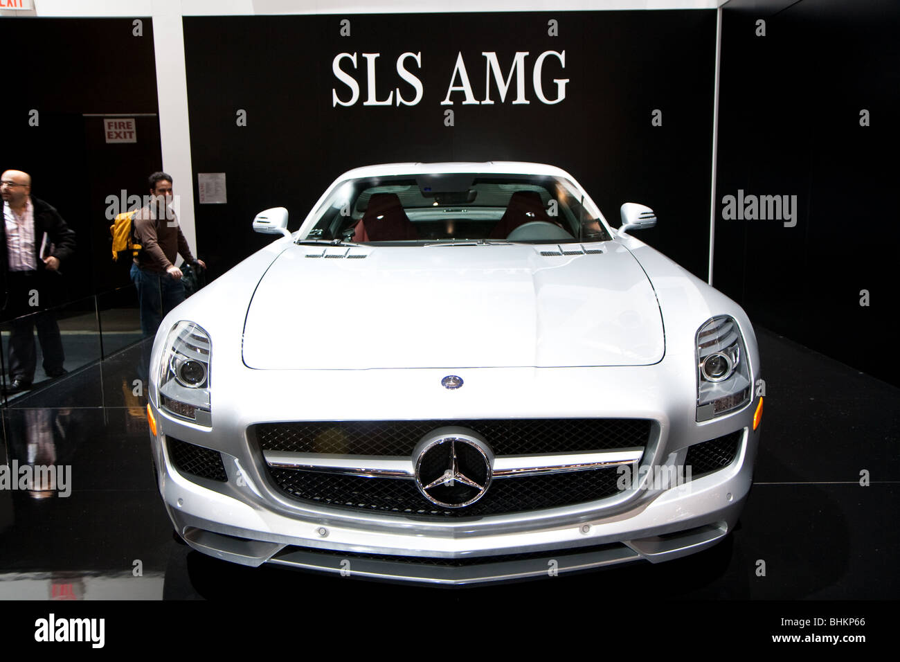 'Mercedes Benz' 'Mercedes-Benz' 'SLS AMG' Stock Photo