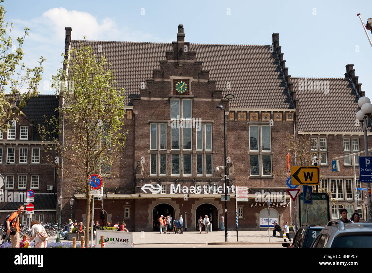railway station Maastricht Stock Photo Alamy