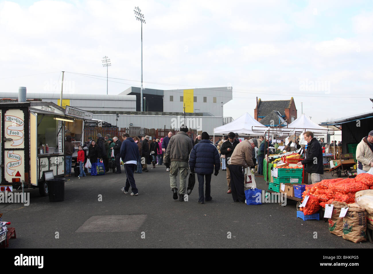 The Cattle Market, Nottingham, England, U.K Stock Photo Alamy