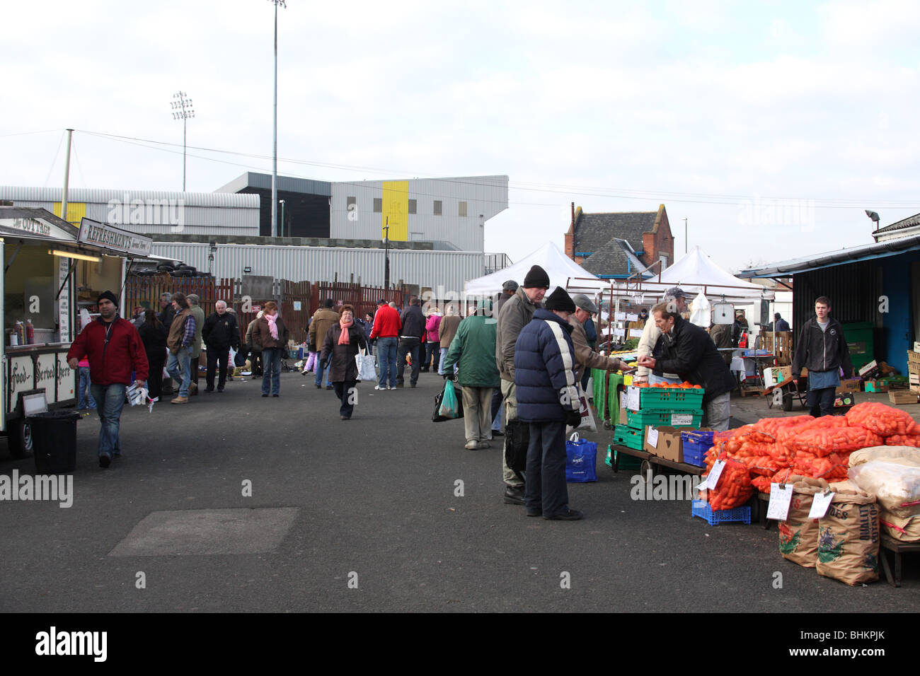 The Cattle Market, Nottingham, England, U.K Stock Photo 28094379 Alamy