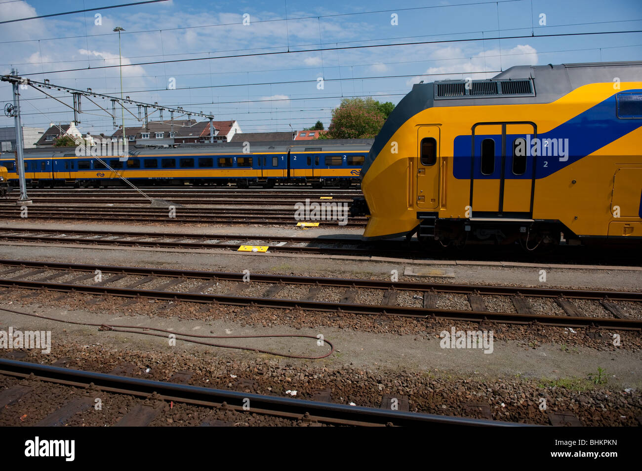 Dutch train Stock Photo