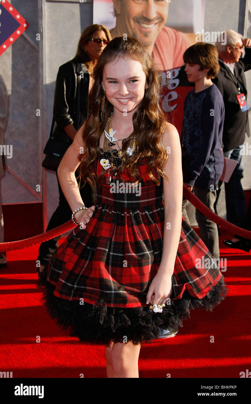 MADELINE CARROLL SWING VOTE WORLD PREMIERE LOS ANGELES CA USA 24 July 2008 Stock Photo