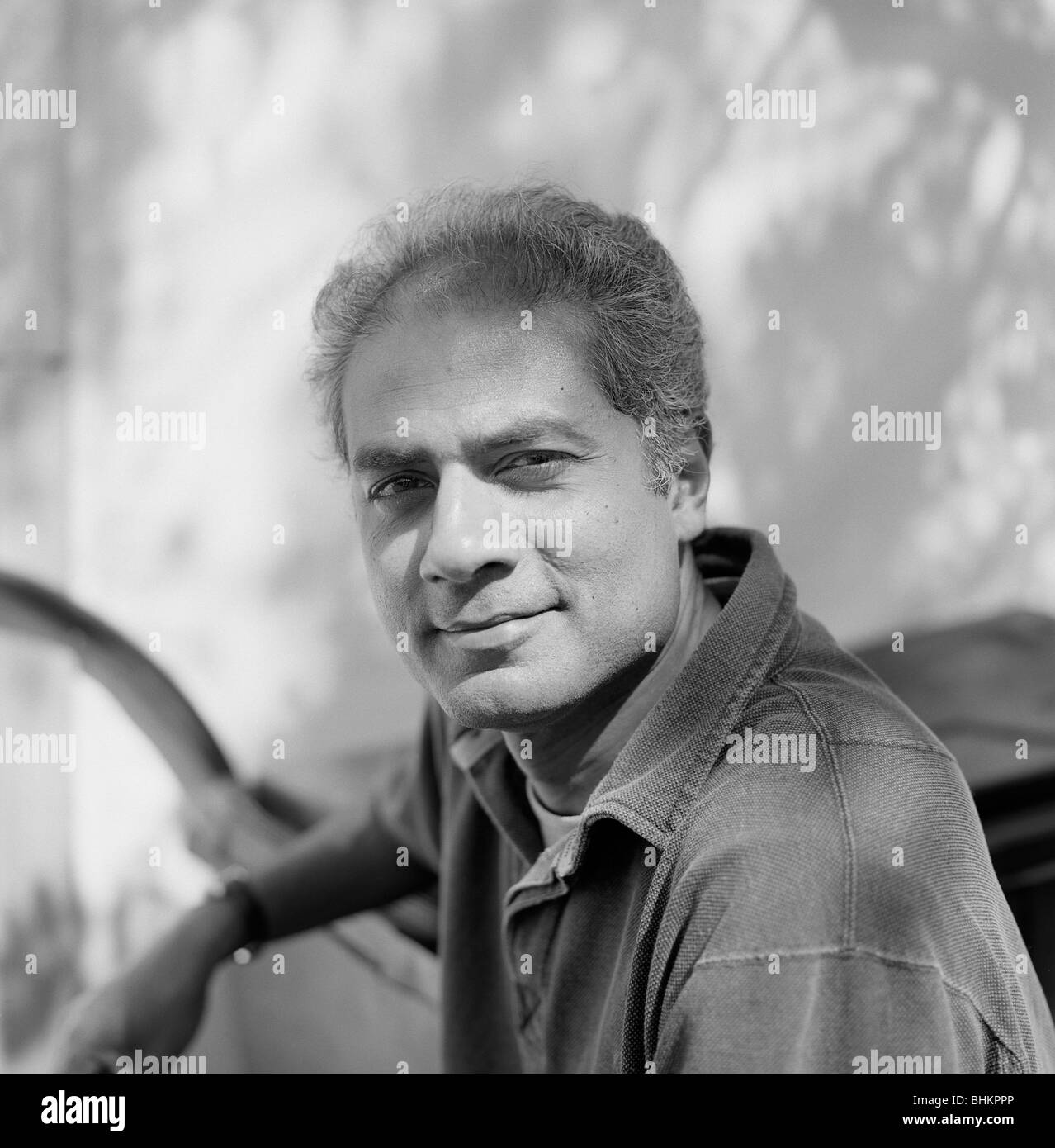 British BBC news presenter and author George Alagiah at the Guardian Hay  Festival, Hay-on-Wye, Wales UK Stock Photo - Alamy