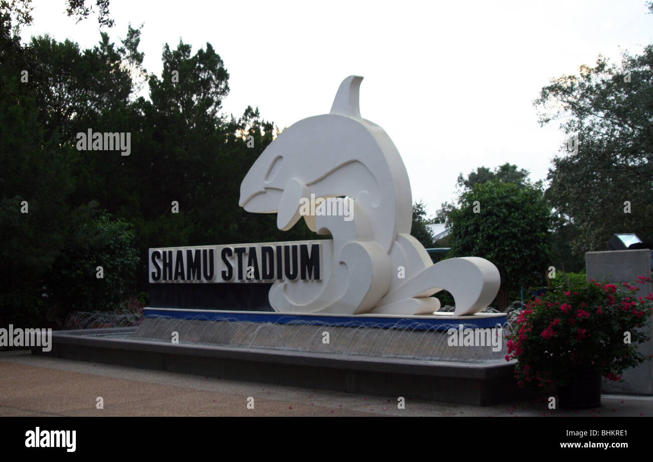 Shamu Stadium Sea World Stock Photo