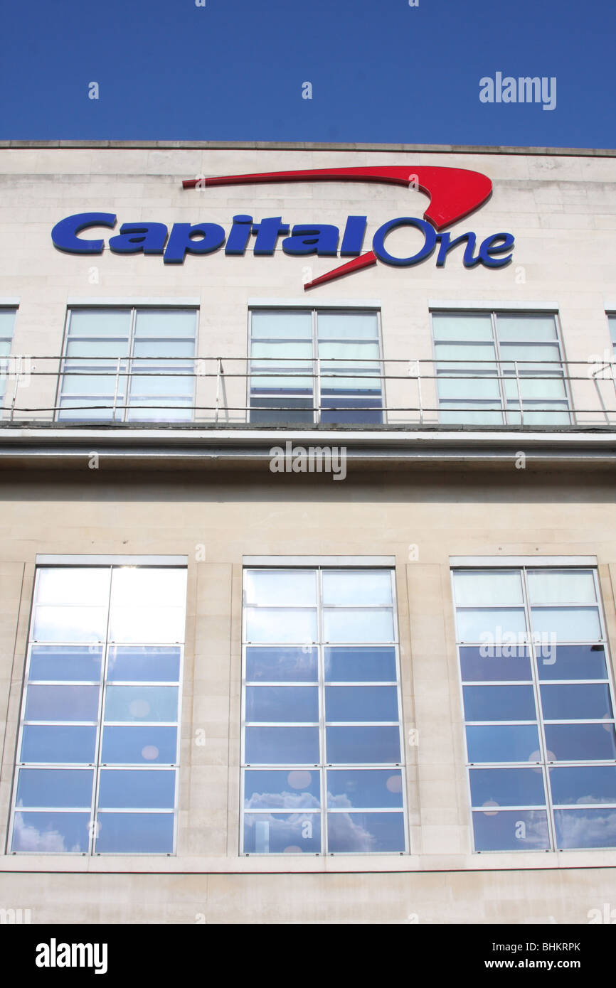 The Capital One office in Nottingham, England, U.K. Stock Photo