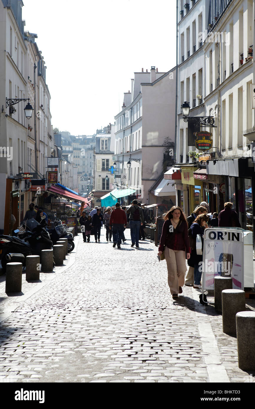 Rue Mouffetard, Paris, France Stock Photo Alamy Rue Mouffetard, Paris, France Stock Photo Alamy