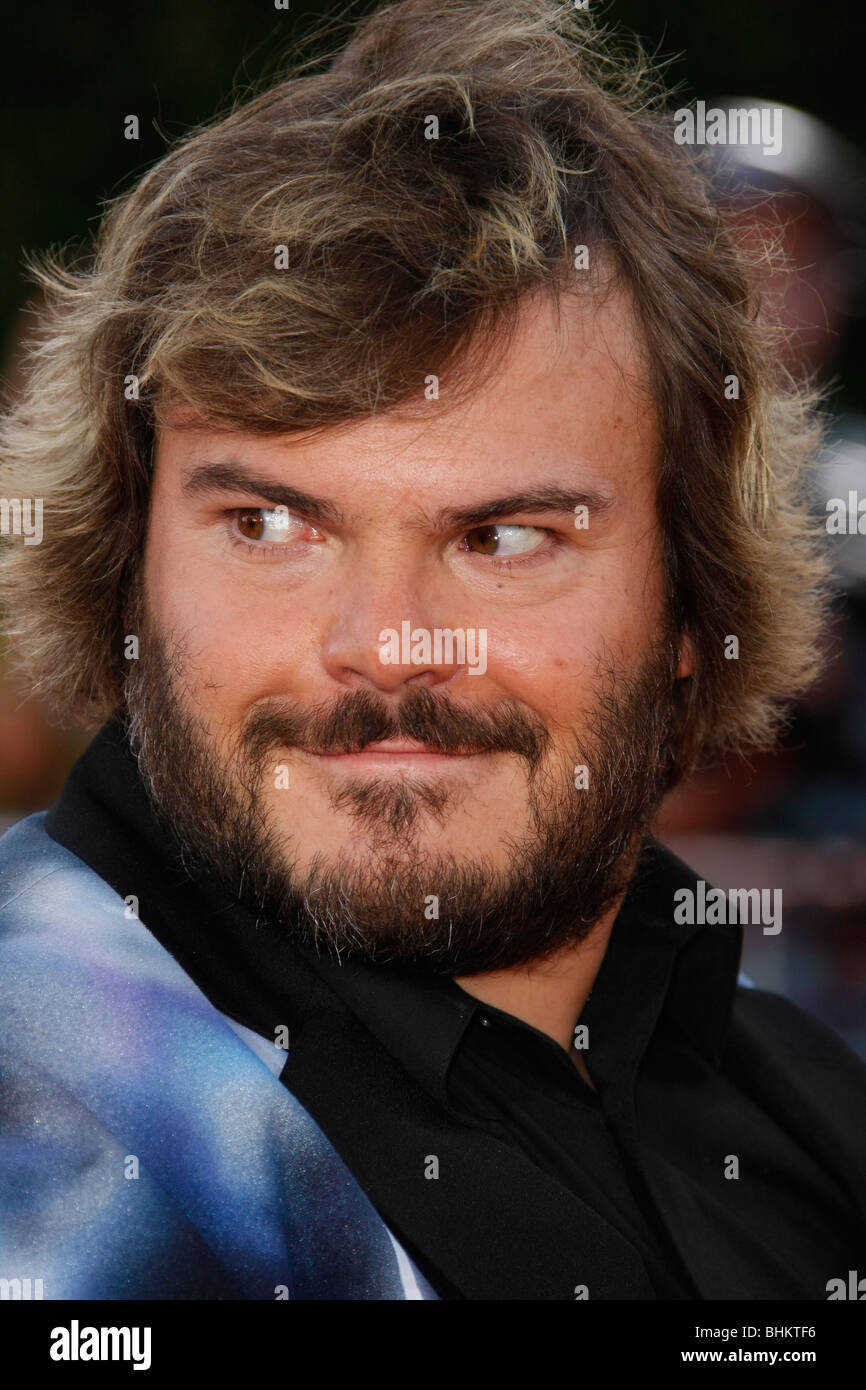 JACK BLACK TROPIC THUNDER PREMIERE LOS ANGELES CA USA 11 August 2008 Stock Photo