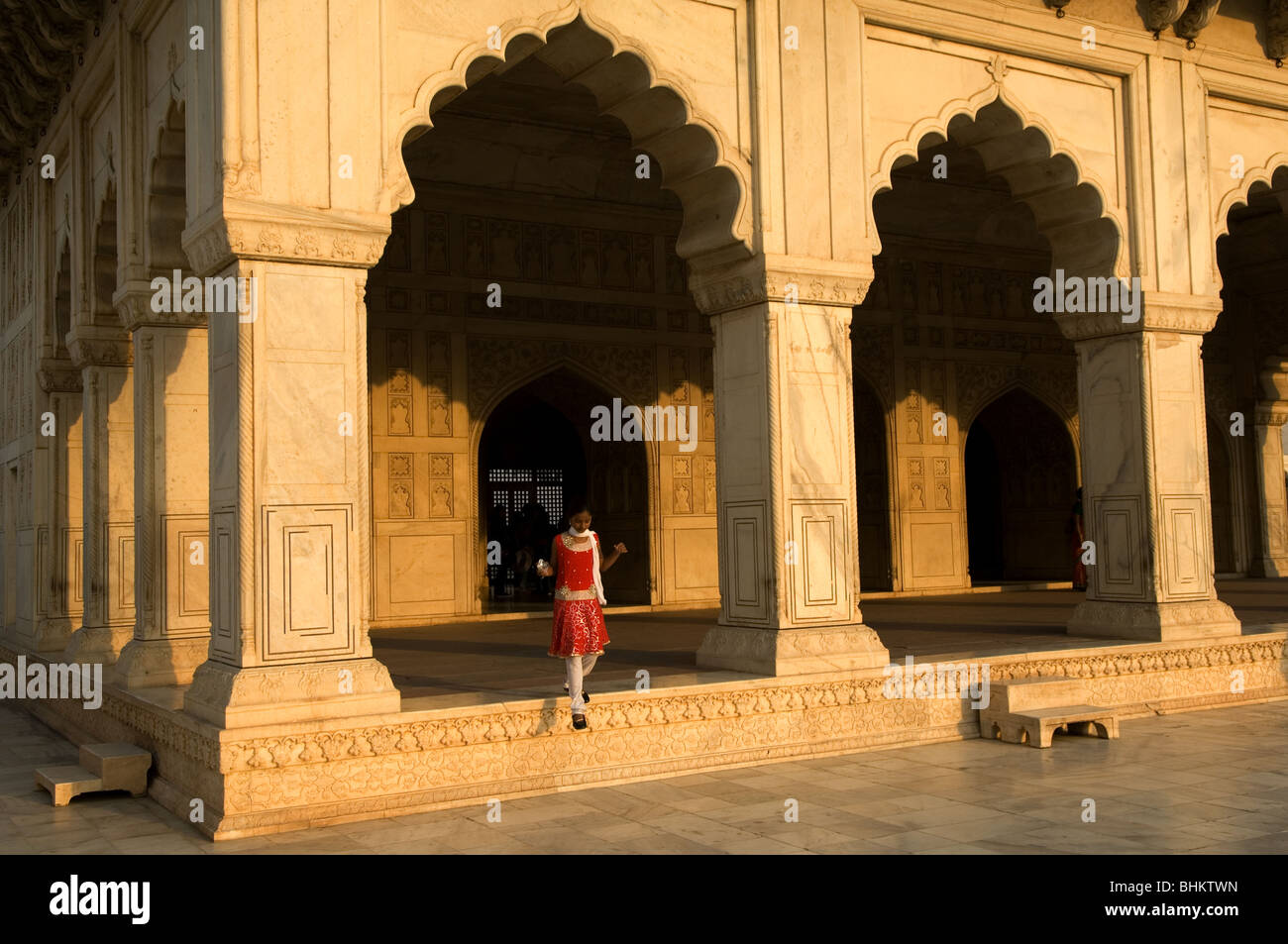 Agra Fort, Agra, Uttar Pradesh, India Stock Photo