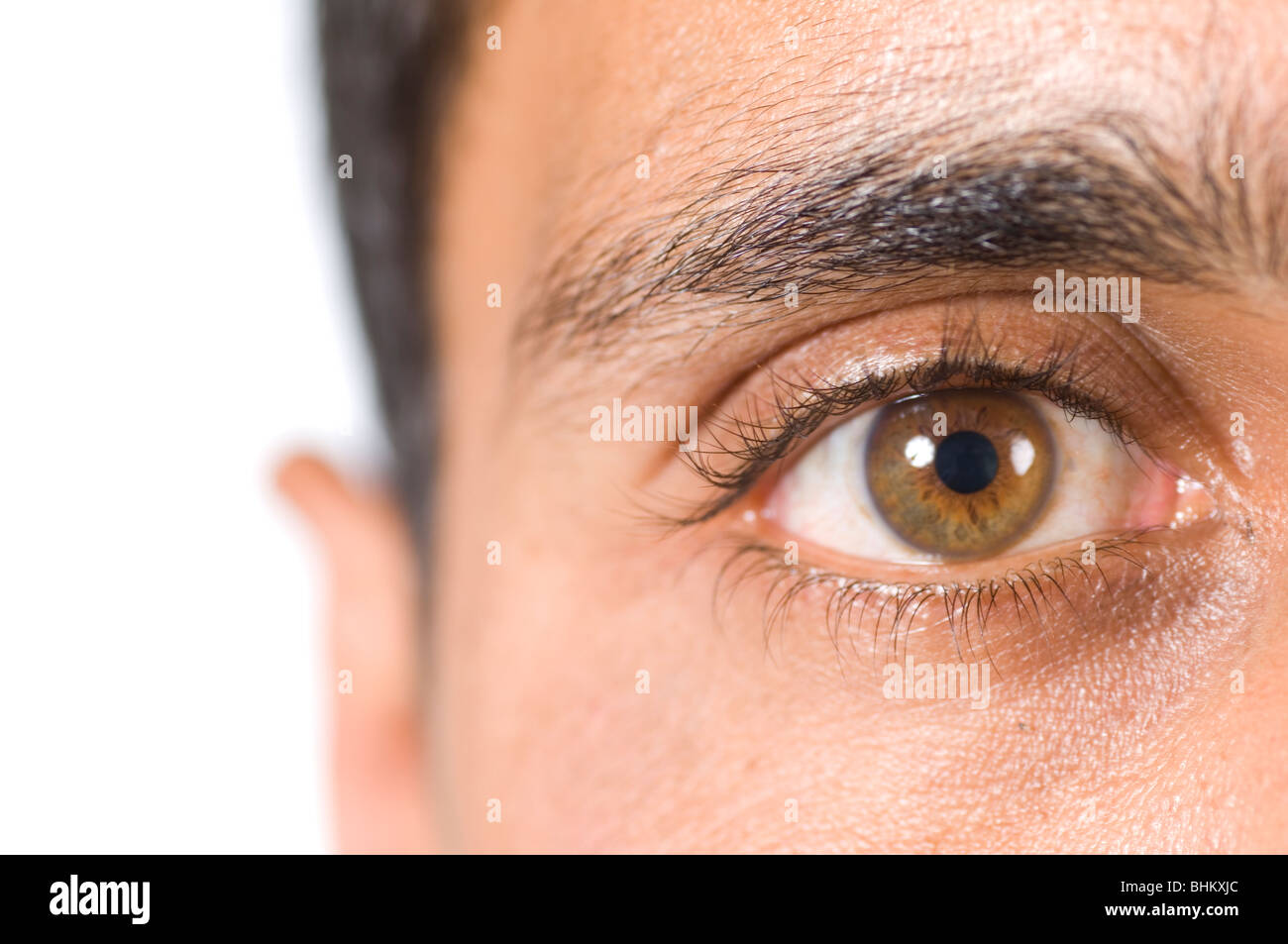 Close Up Na Cara Do Homem Assustador Assustador Assustador Com Lookin Dos  Olhos Maus Foto de Stock - Imagem de entalhe, sépia: 80052684