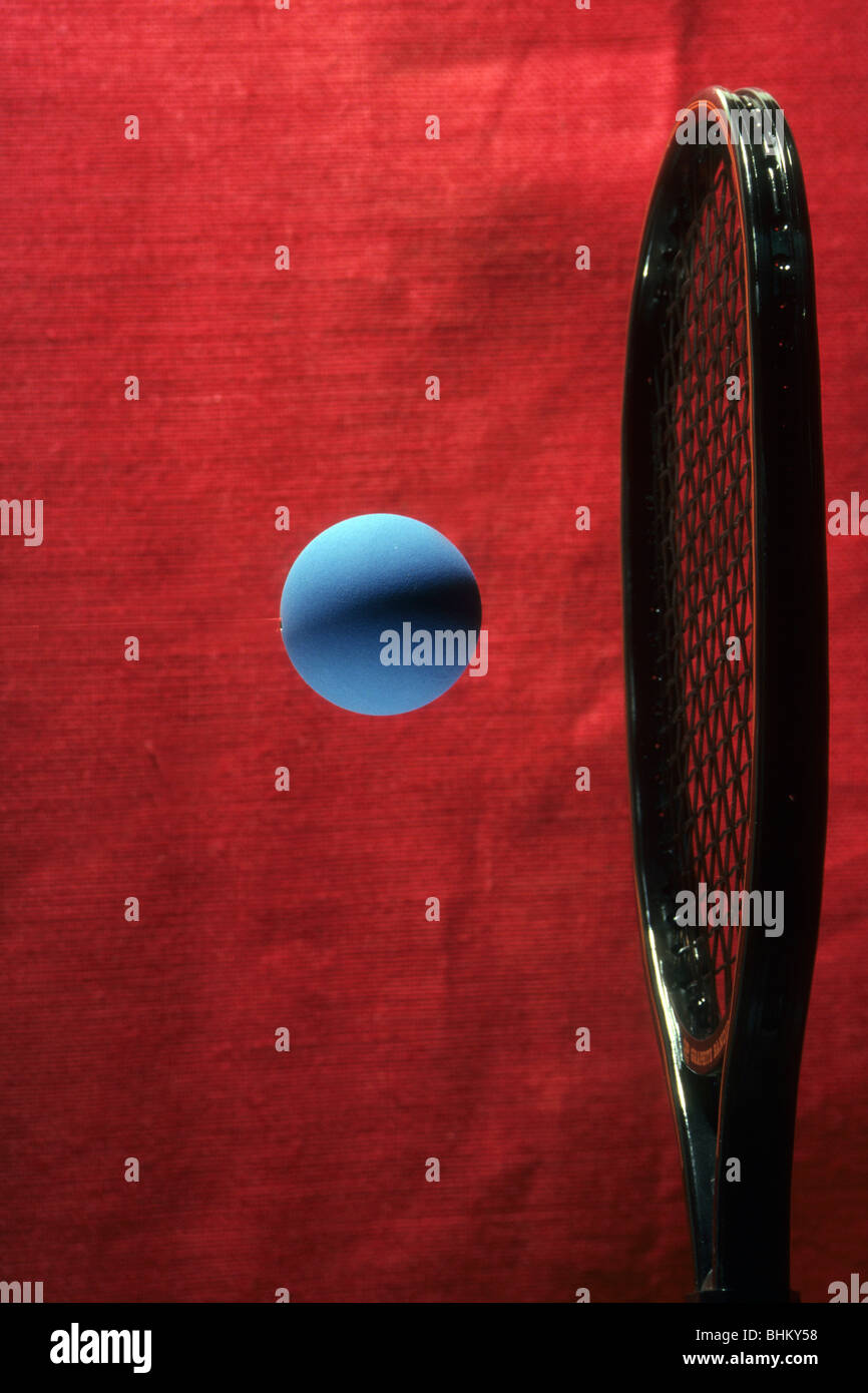 racket ball smash deform force impact crush shape reshape flat flatten