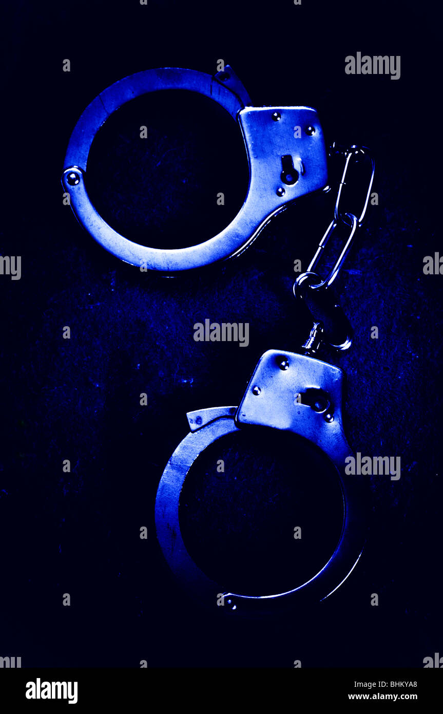 Jail prison handcuff hi-res stock photography and images - Alamy