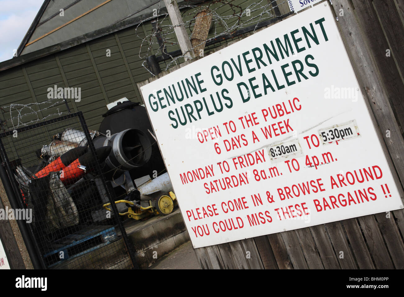 Army Surplus High Resolution Stock Photography and Images Alamy