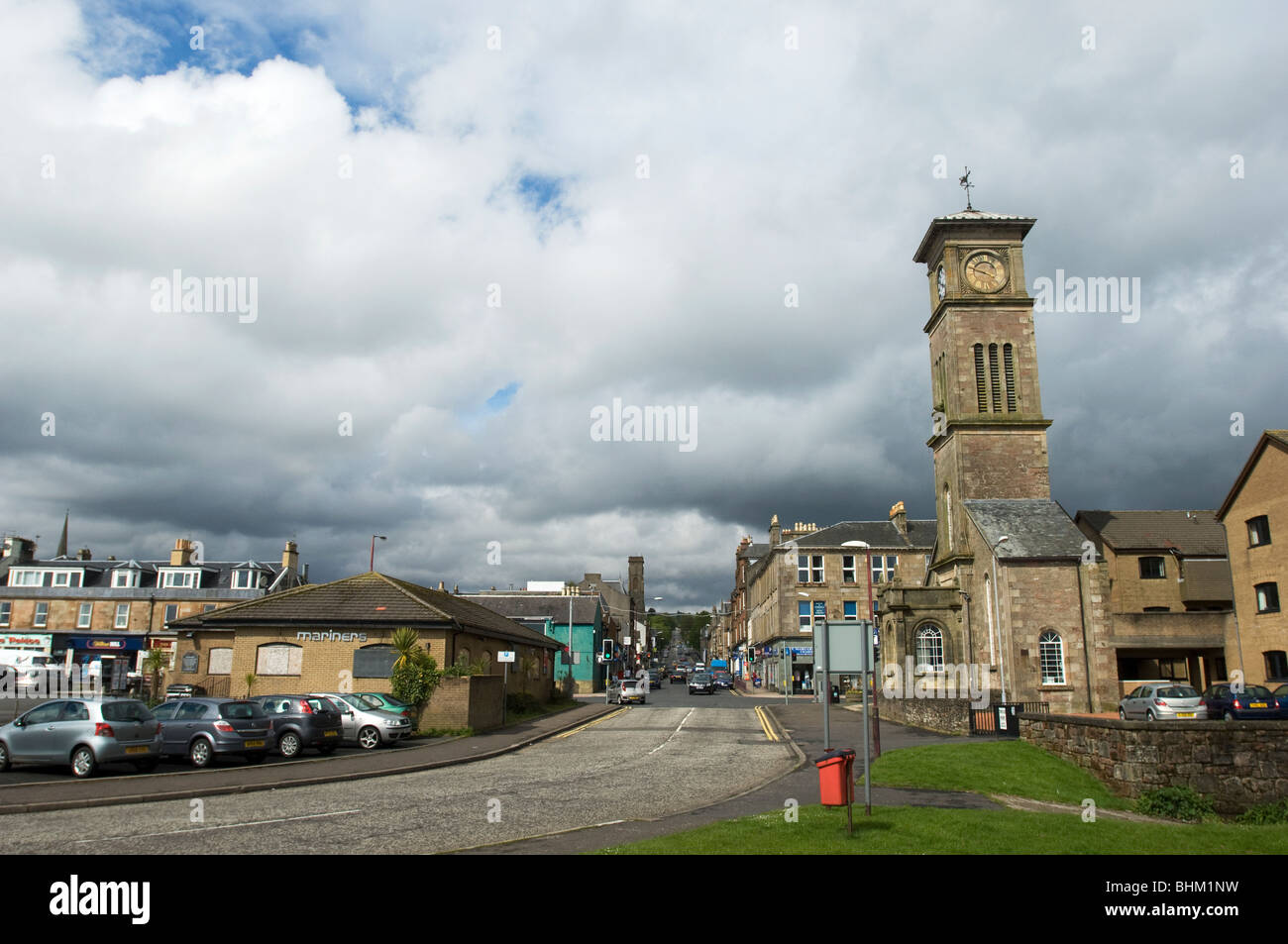 Helensburgh in Argyle and Bute. Stock Photo