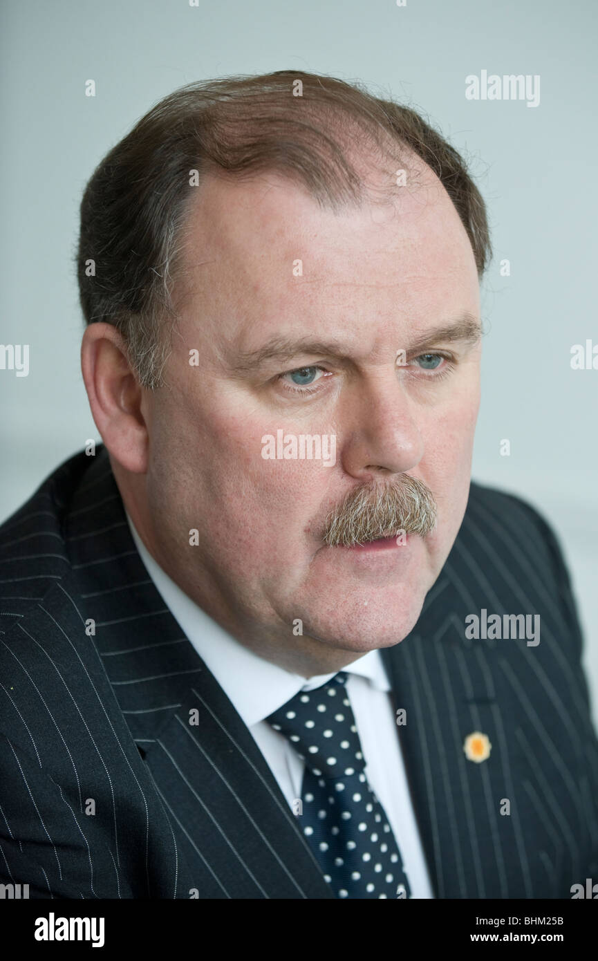 Elfyn Llwyd MP Plaid Cymru Member of Parliament for Meirionydd Nant Conwy constituency Stock Photo