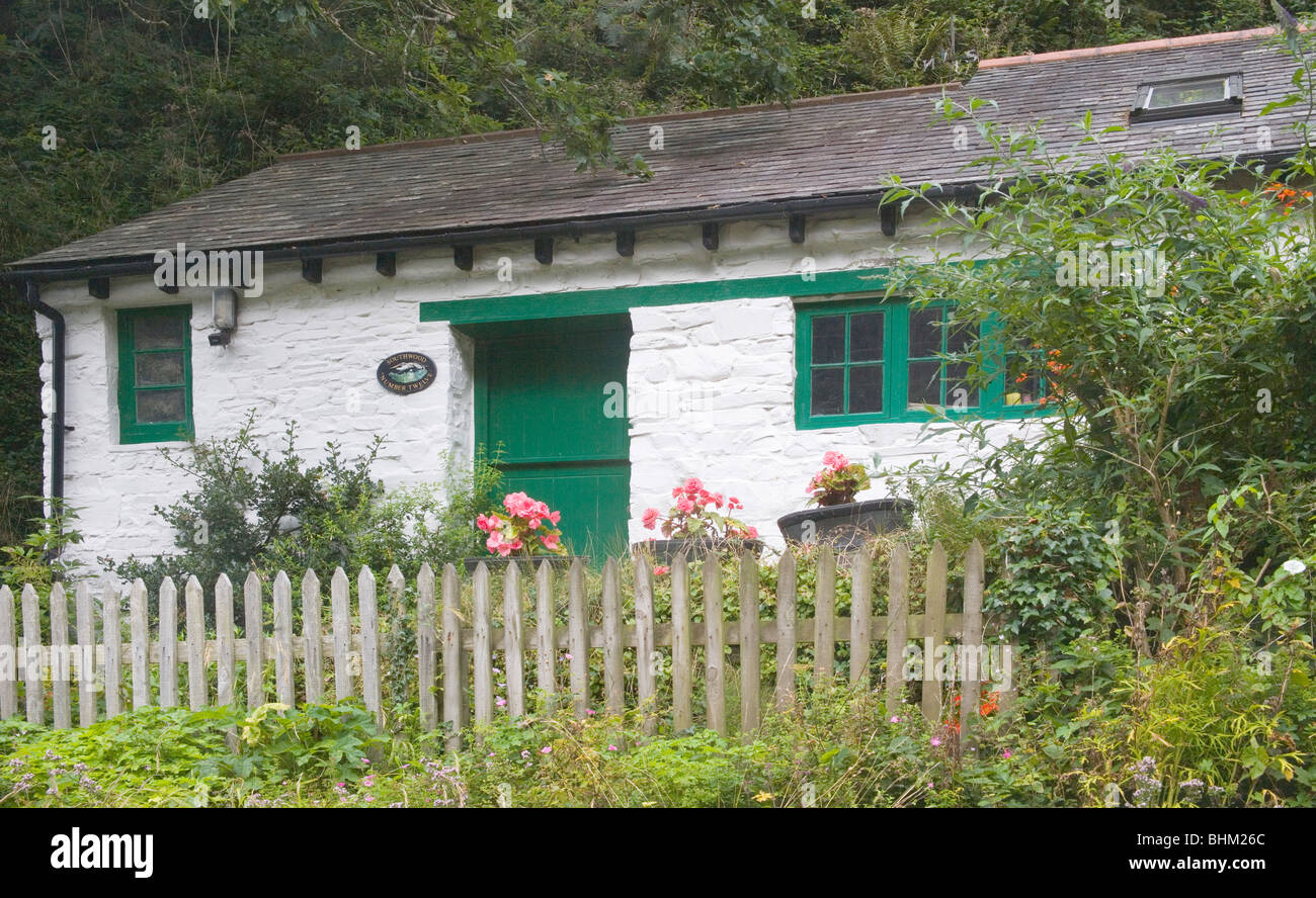 Bucks Mills village North Devon Stock Photo