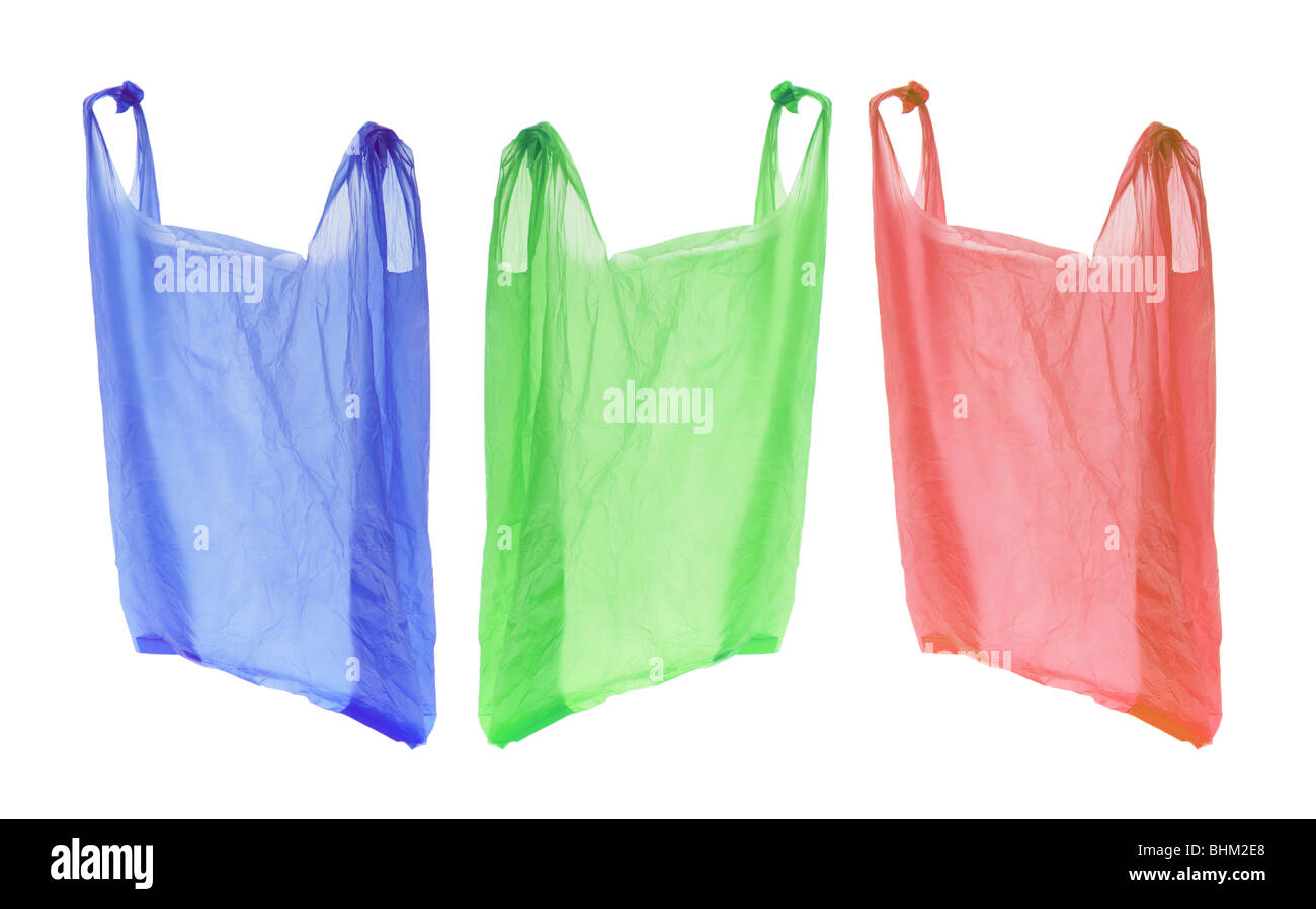 Plastic Shopping Bags Stock Photo Alamy