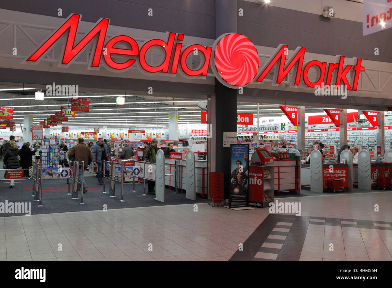 Berlin, Germany, Media Markt store Stock Photo - Alamy