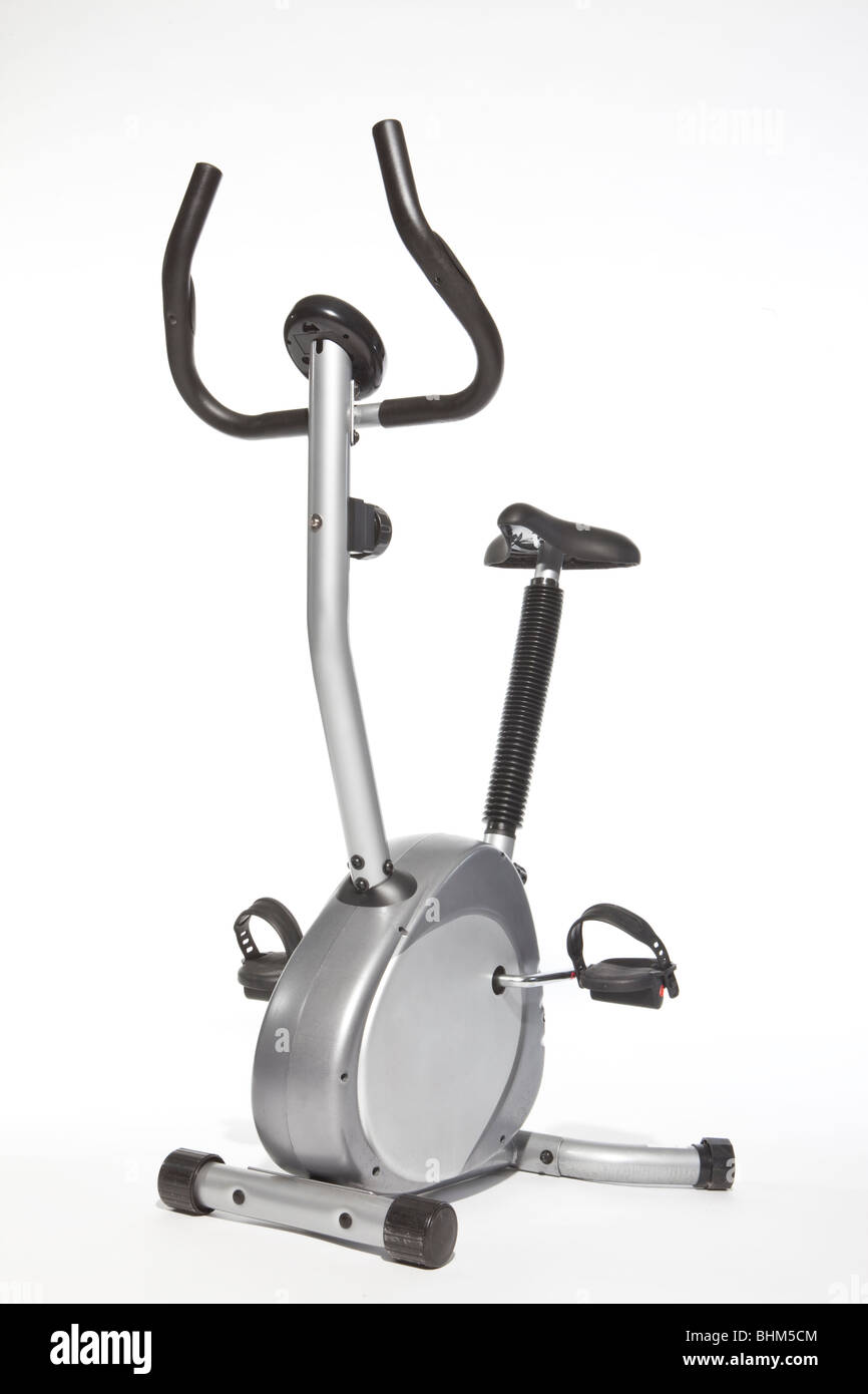 stationary bikes, cyclette Stock Photo Alamy