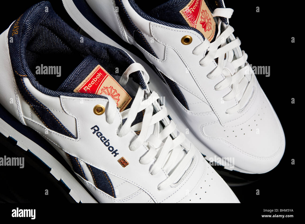 A pair of brand new Reebok training shoes Stock Photo - Alamy
