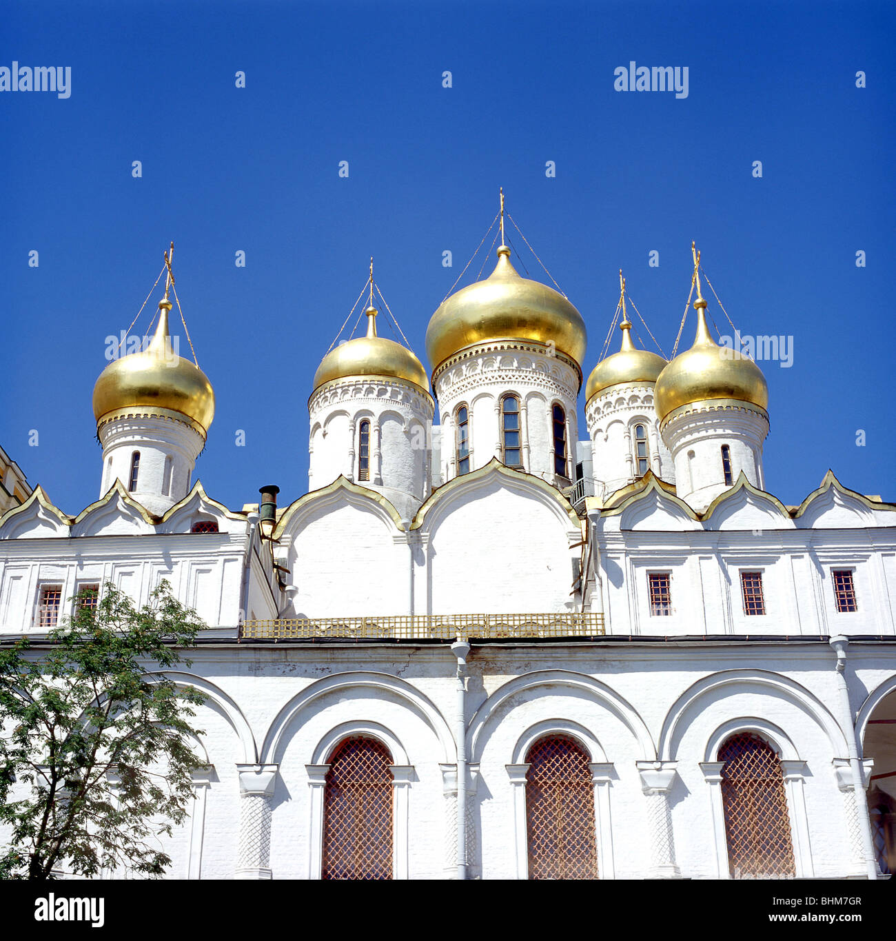 The Cathedral of the Annunciation, The Kremlin, Moscow, Central District, Russia Stock Photo