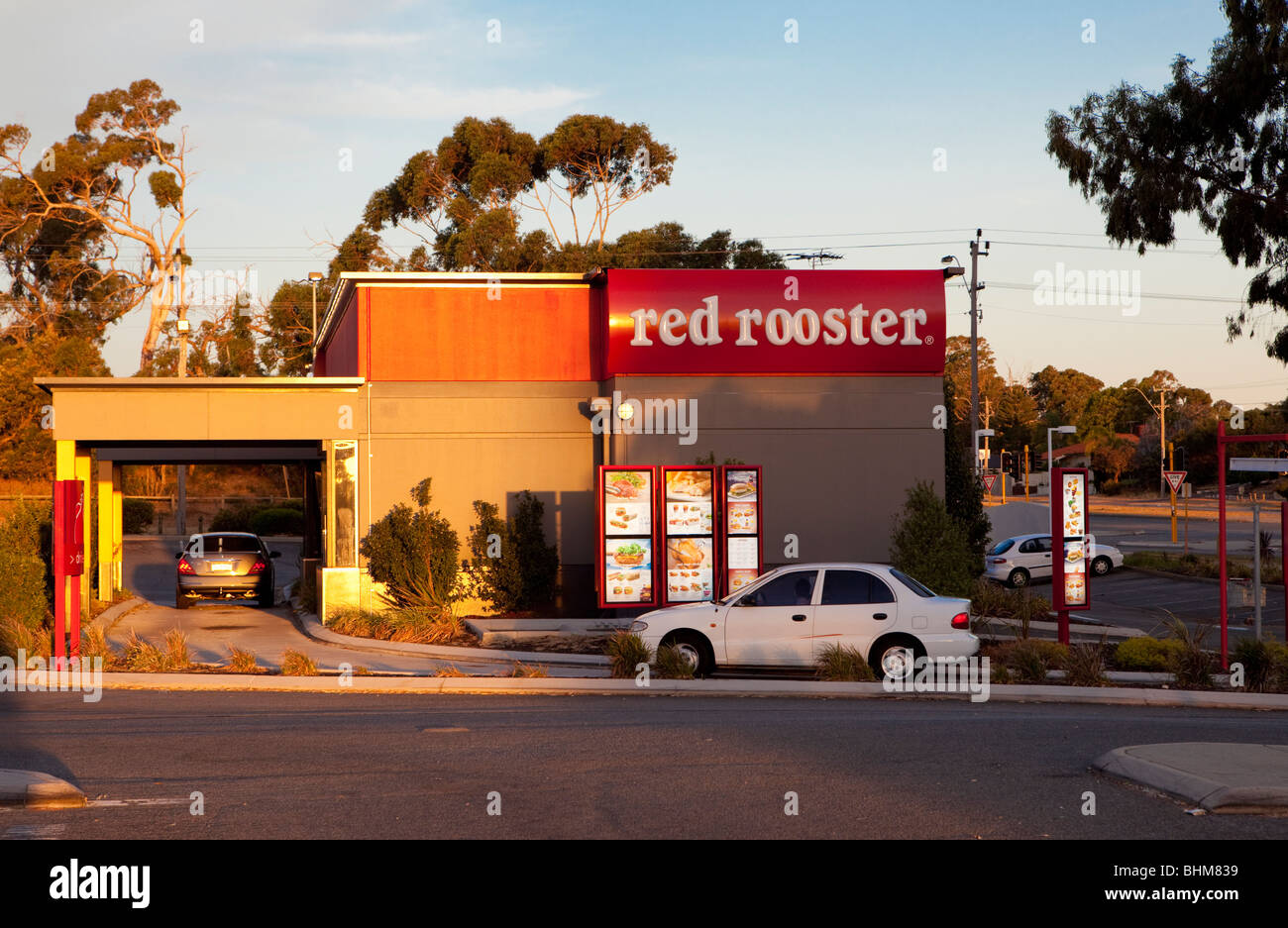 Red Rooster fast food restaurant Stock Photo 28104925 Alamy