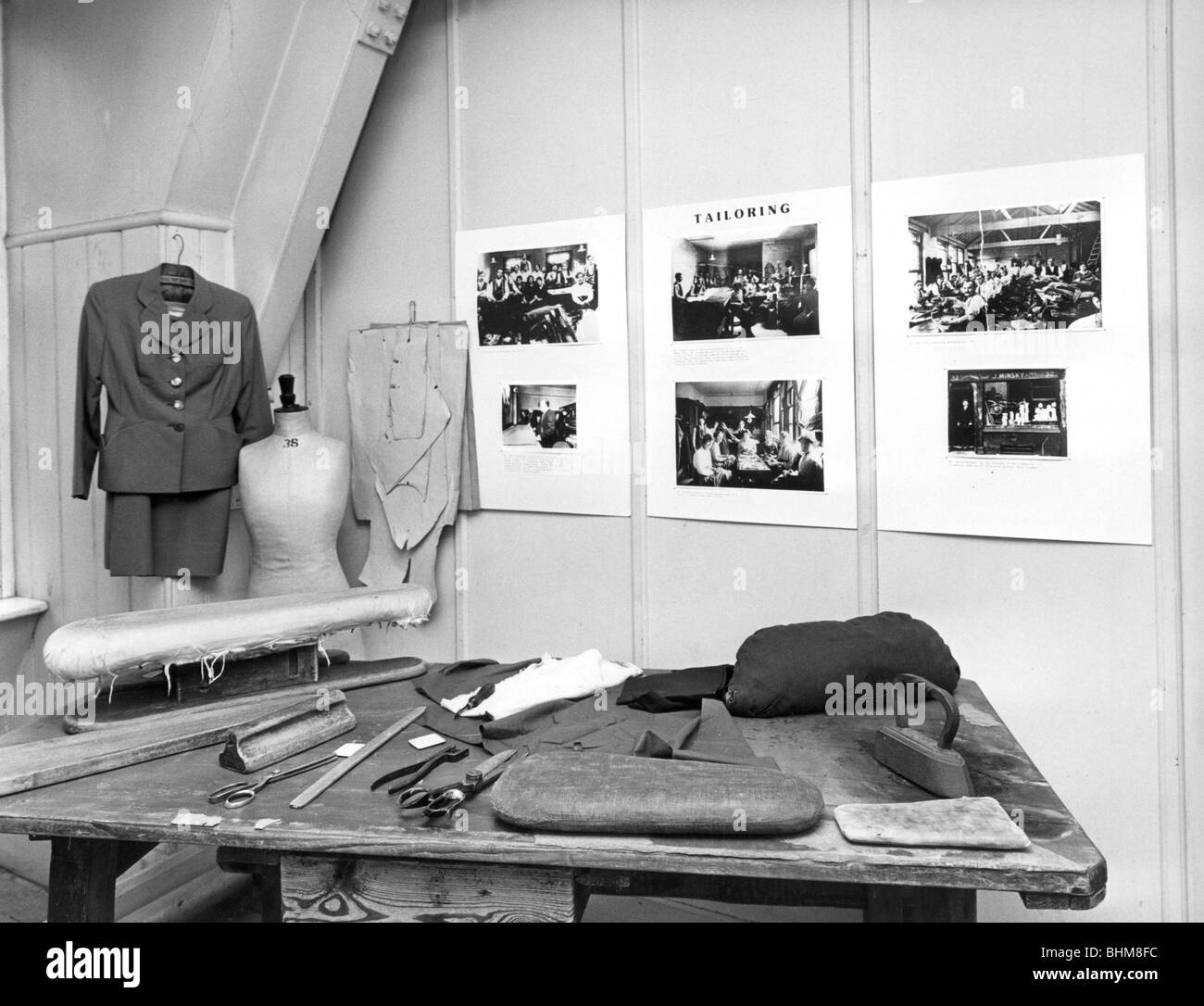 Tailors of domestic clothes Black and White Stock Photos & Images - Alamy
