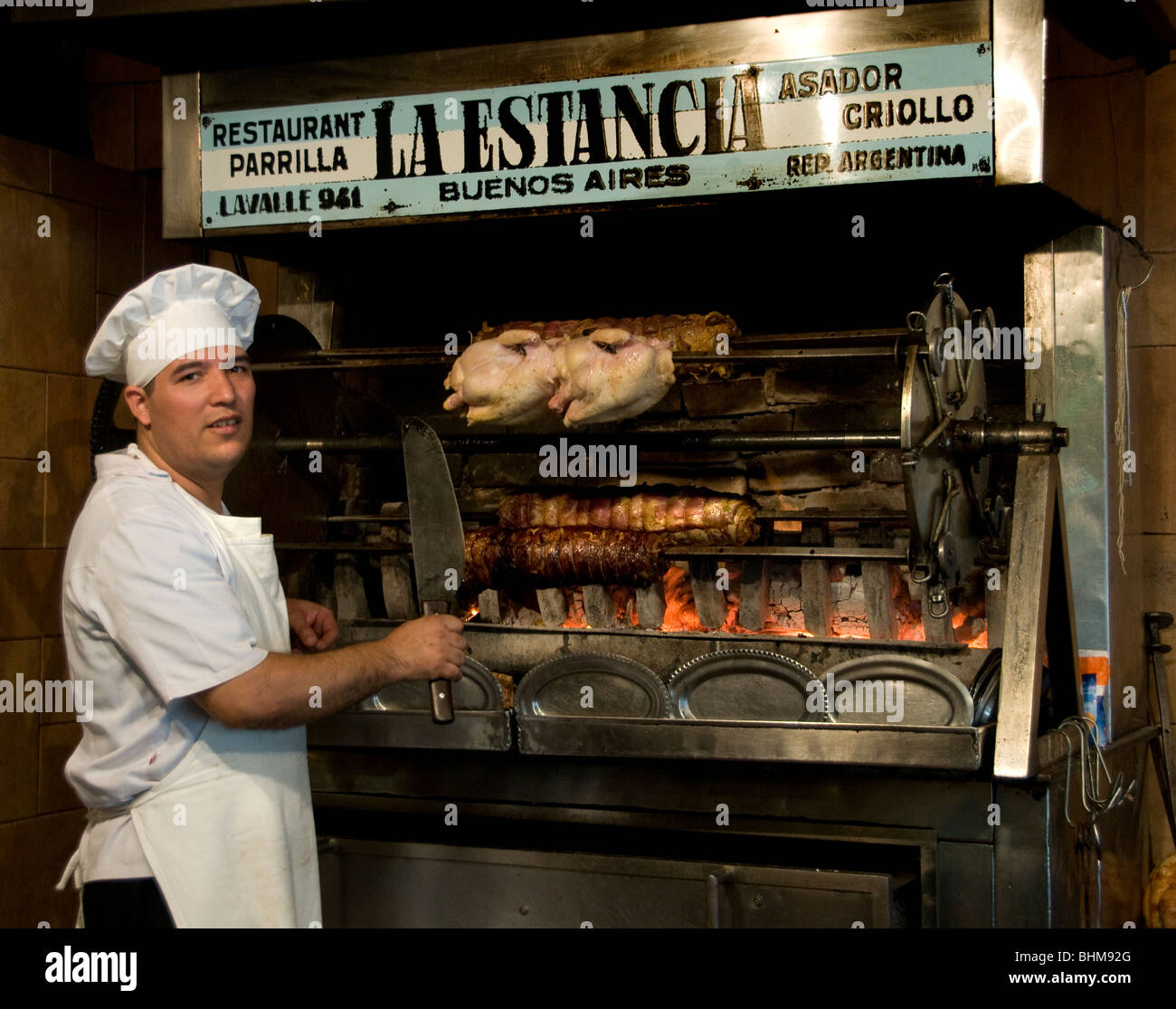 Parilla Restaurant Buenos Aires Argentina cooking meat grilled grilling