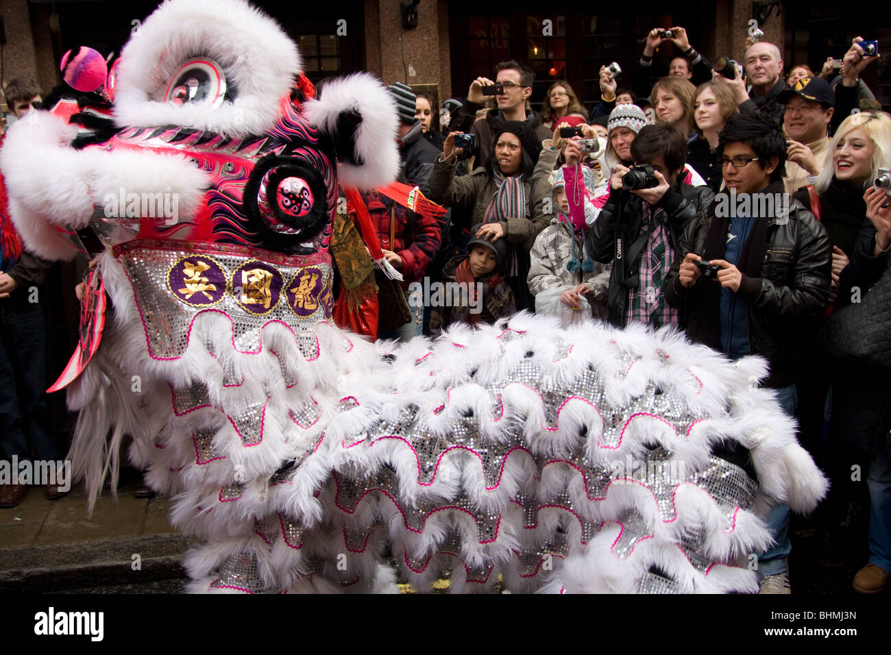 Chinese New Year celebrations , Year of the Tiger, Soho, London, UK Stock Photo